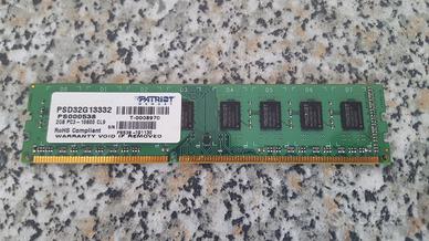 Memoria RAM PATRIOT PSD32G13332