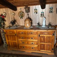 Salotto stile rustico