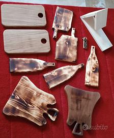 Taglieri, attaccapanni, gioielli e tanto altro.