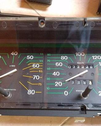 Quadro strumenti, check control, computer Alfetta