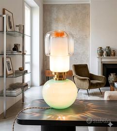 lampada Space Age manifattura Muranrse 