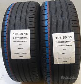 2 GOMME 195 50 15 CONTINENTAL A1840