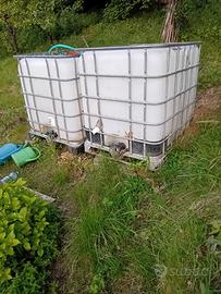 serbatoio acqua 1000l x2