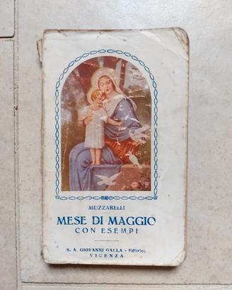Libretto antico Il Mese di Maggio - P. Alfonso Muz