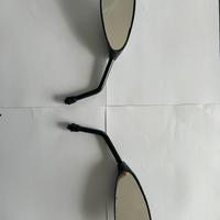Coppia specchietti  retrovisori carbon look