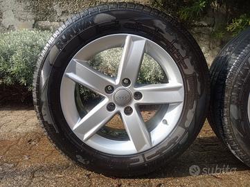 Cerchi e gomme Audi 225/55/R16