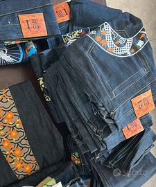 LOTTO 10 RawDenimJeans Evisu cimosato madeinjapan