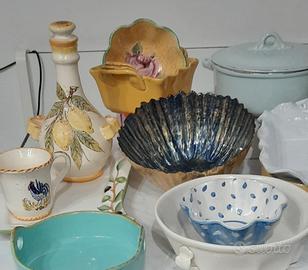 ceramiche varie da cucina 