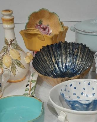 ceramiche varie da cucina 