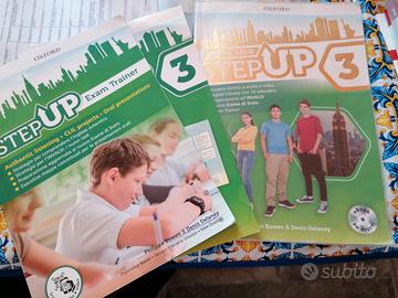 Libro inglese scuola media step up gold 3