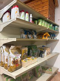 Scaffale doppia faccia