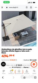 Ombrellone 4*4