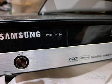 registratore  dvd.   SAMSUNG  DVD-HR750