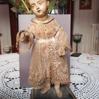 Scultura ceramica bambino