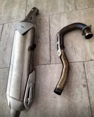 Marmitta moto BMW G650 X