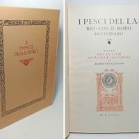 I PESCI DEL LARIO CON IL MODO DI  CUCINARLI 1958