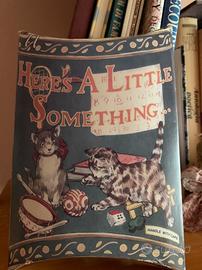 Scatolina decorativa vintage con gattini