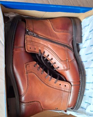 stivali con cerniera jack & jones taglia 40 nuovi