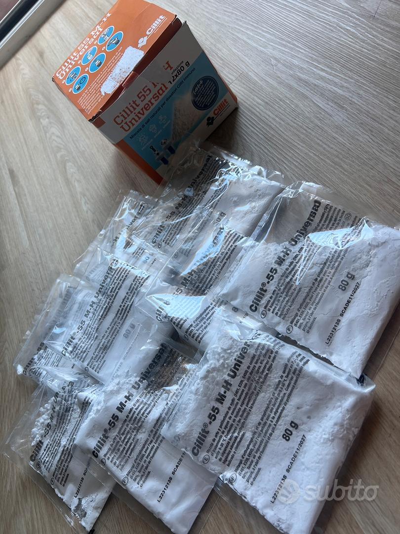 Cillit 55 M-H - 12 Sachets De 80 G Polyphosphates Universels Alimentaires - Anti-Calcaire & Anti-Corrosion