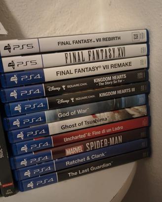 Giochi vari per PS4 e PS5