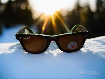 Rayban Wayfarer Polarizzati Brown/Tortoise