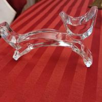 Scultura Gatto in vetro artistico