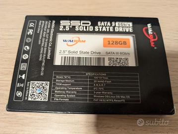 SSD 128GB Walram - NUOVA MAI USATA