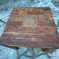 Tavolo tipo indonesian. Teak.