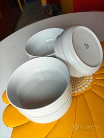 Ciotole in porcellana Tognana vintage