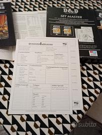 DUNGEON &DRAGONS MASTER SET 