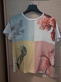 T shirt fiori