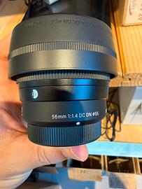 Sigma 56mm 1.4 per 4/3. Immacolato