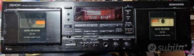 Denon doppia cassette deck reversibile DRW-580