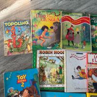 Lotto 12 libri Disney e fiabe illustrate vintage