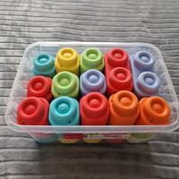 lego gomma clementoni clemmy mattoncini costruzio