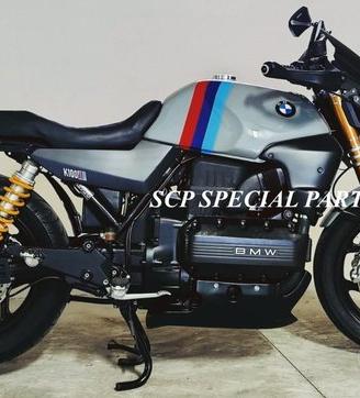 Bmw k 100 cafe racer forcelle ohlins pinze brembo