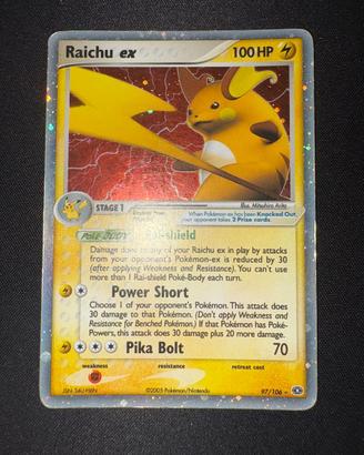 Raichu ex Holo EX Emerald 97/106