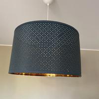 NYMÖ Paralume, nero/color ottone