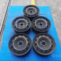 Cerchi in ferro Peugeot Bipper 2012 15 pollici