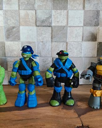 lotto 4 action figure ninja turtles 