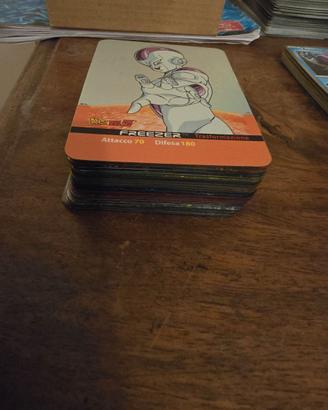 Lotto carte speciali Dragon Ball Prism Gold Silver