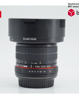Samyang 8 F3.5 UMC Fish-eye CS II (Canon)