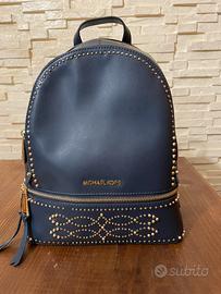 Zaino  michael kors blu petrolio