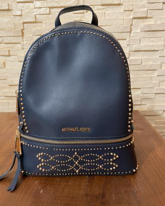 Zaino  michael kors blu petrolio