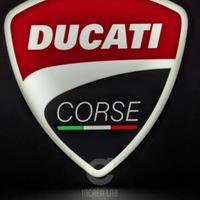 logo luminoso ducati corse