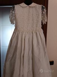 Abito da comunione bambina anni 8/9 anni