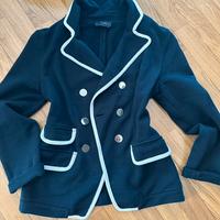 Blazer doppio petto in felpa Tonello