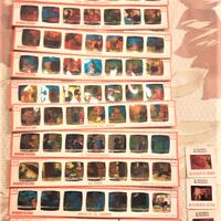 84+3 diapositive Robin Hood vintage '70 giochi RAR