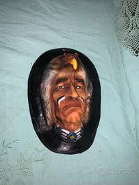 Maschera in diano  quadro