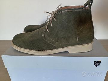 Polacchine uomo in pelle scamosciata